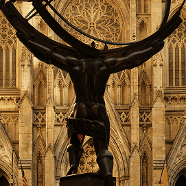 The Nell New York lobby — Rockefeller Center, Midtown Manhattan