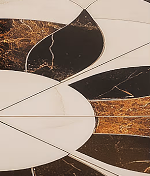 tile flooring in the hotel lobby